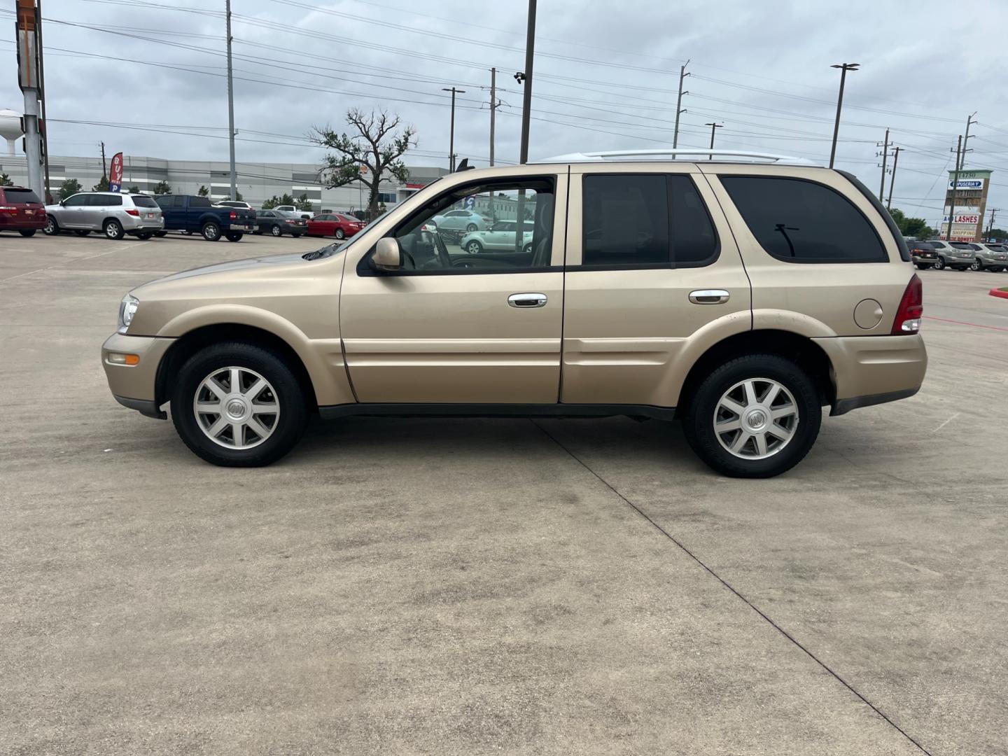 2007 GOLD /TAN Buick Rainier CXL (5GADS13S172) with an 4.2L L6 DOHC 24V engine, 4-Speed Automatic transmission, located at 14700 Tomball Parkway 249, Houston, TX, 77086, (281) 444-2200, 29.928619, -95.504074 - Photo#3